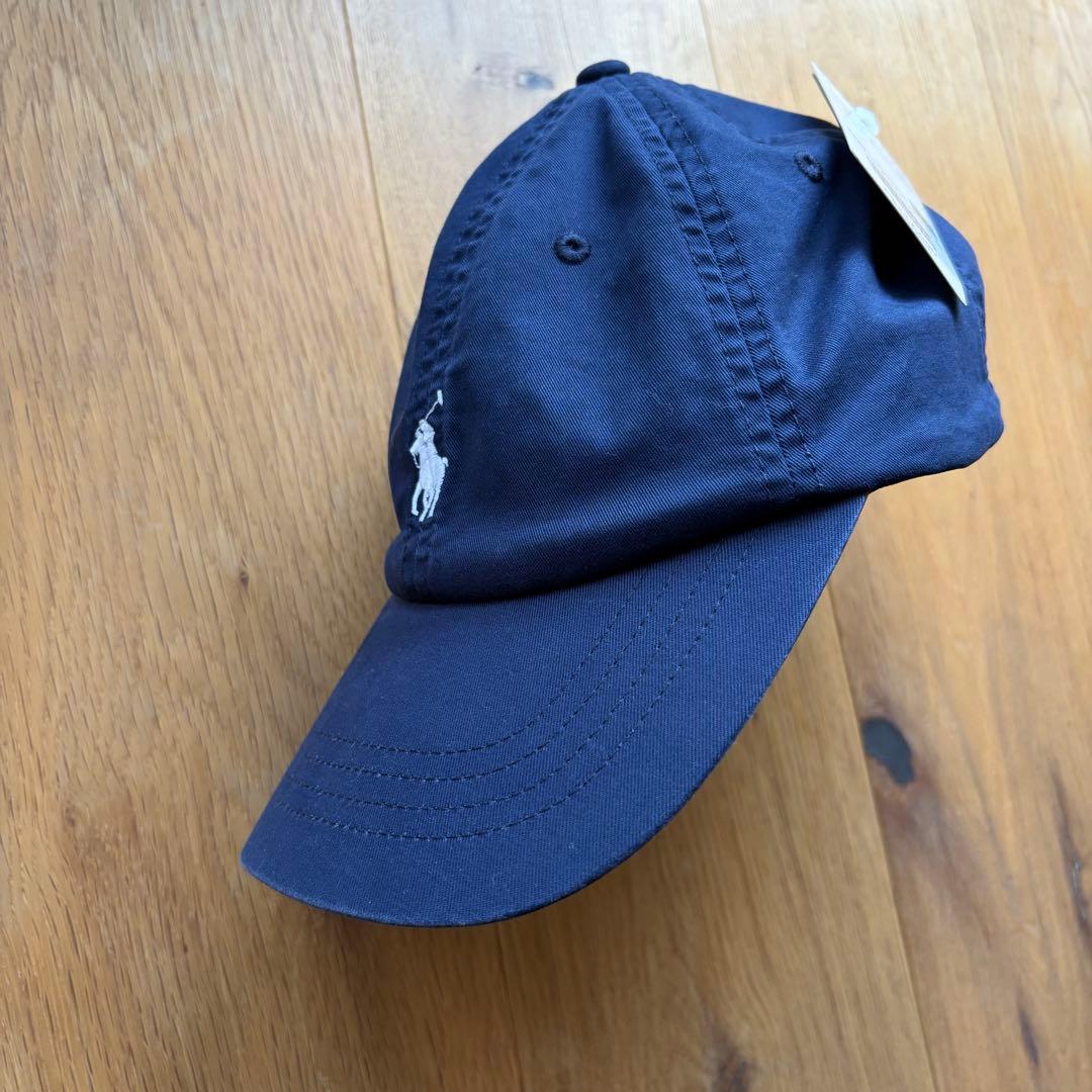 【新品未使用】 ビームス 別注 ラルフローレン キャップ 25SS ネイビー