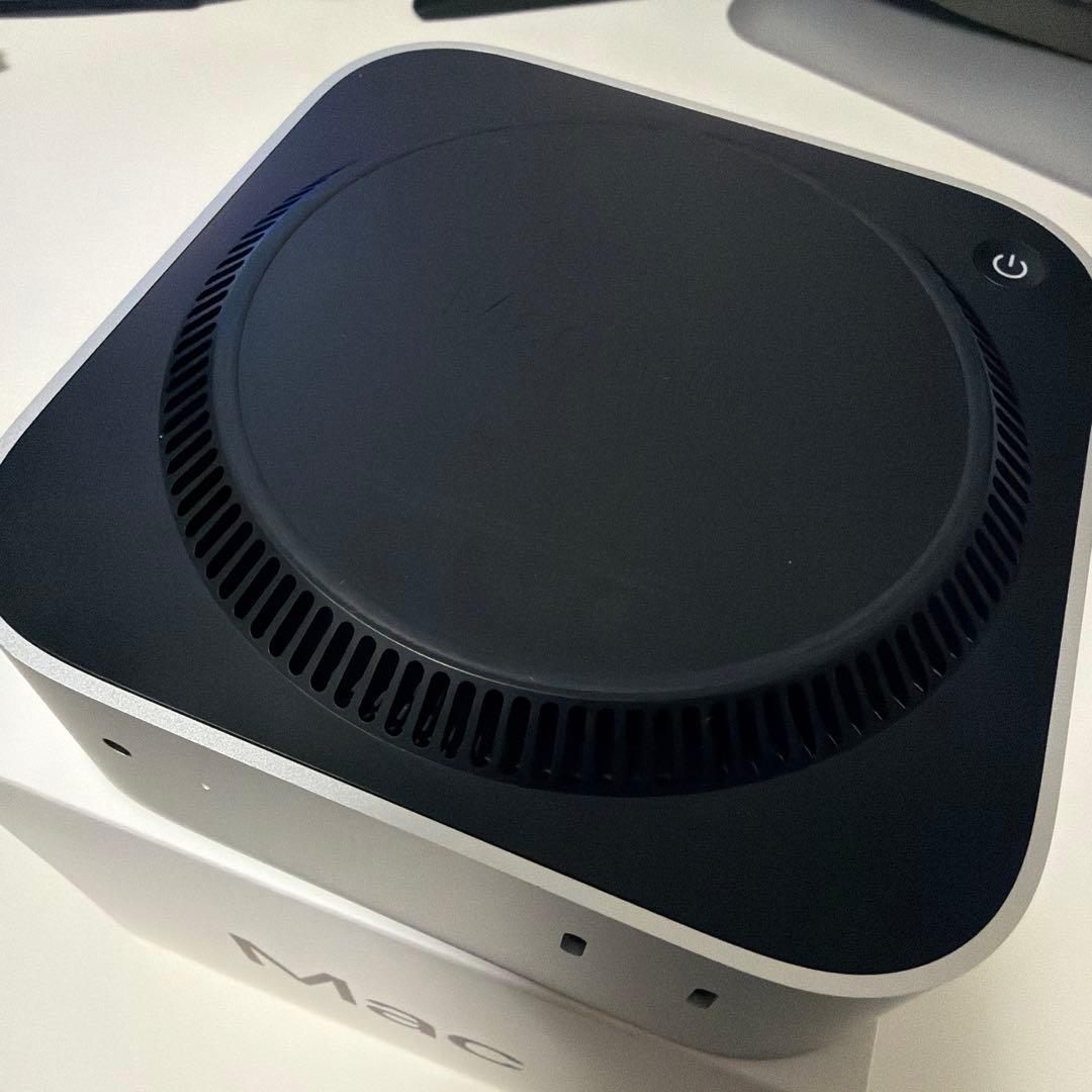 Apple M4チップ搭載 Mac mini 16GBメモリ 512GBSSD