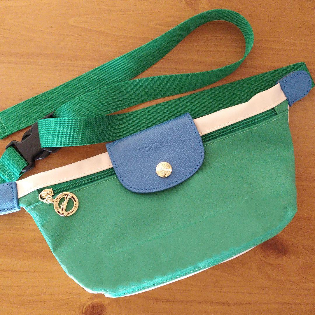 LONGCHAMP リプレイ クロスボティボッグ グリーン