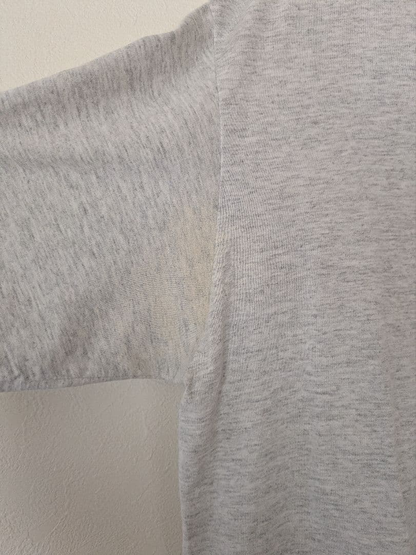 old stussy 半袖Tシャツ 黒タグ USA グレー XL 90s