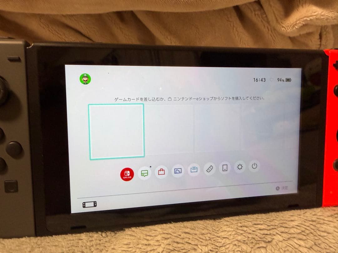 [SDカード付き]Nintendo Switch グレー 本体 + SDカード