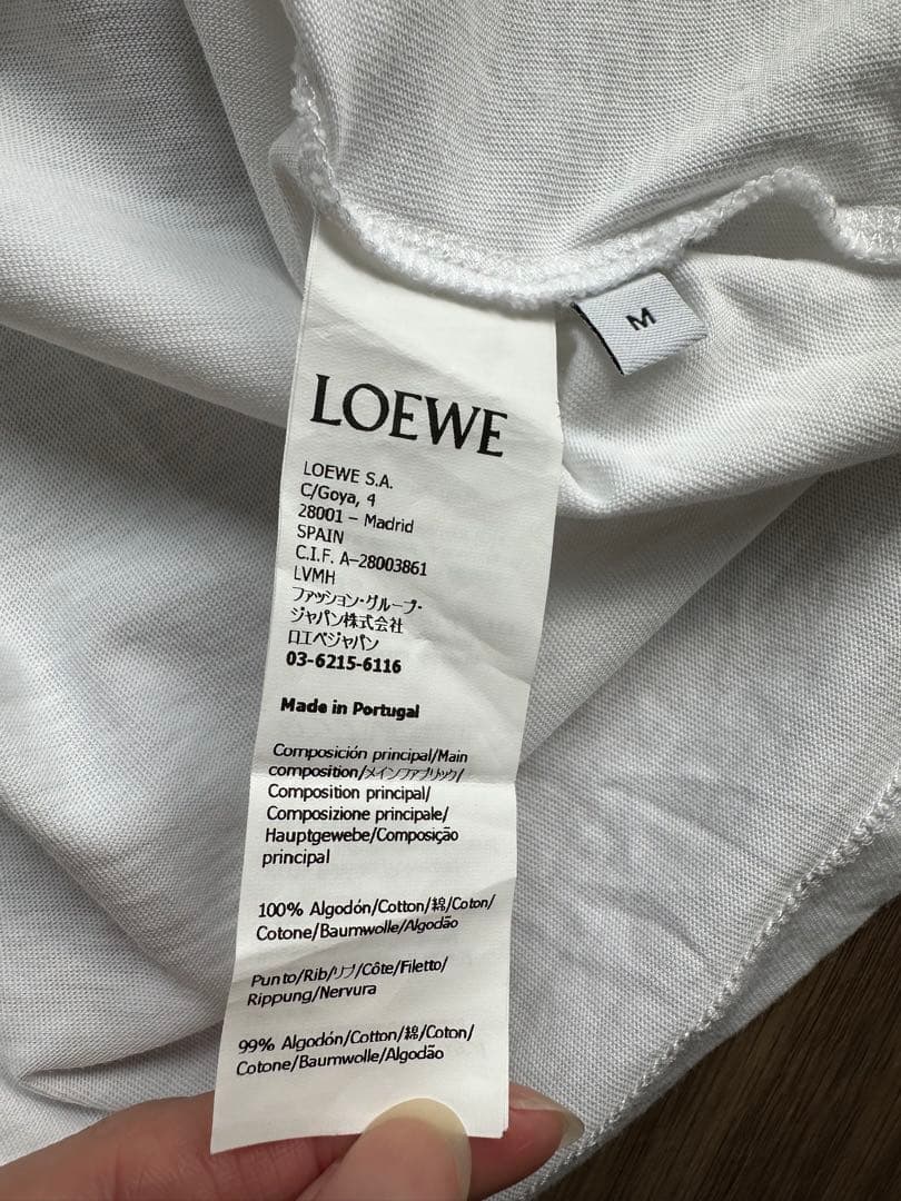 【正規品】LOEWE ロエベ Tシャツ 平野紫耀着用