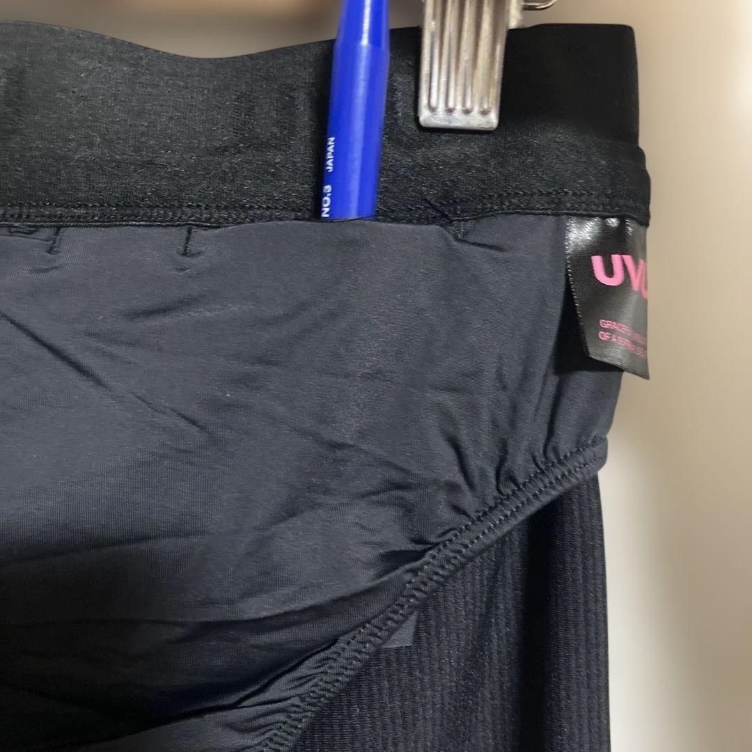 ウォーキング・ランニングウェア UVU CLUB HALF TIGHT 2.0 BLACK size S
