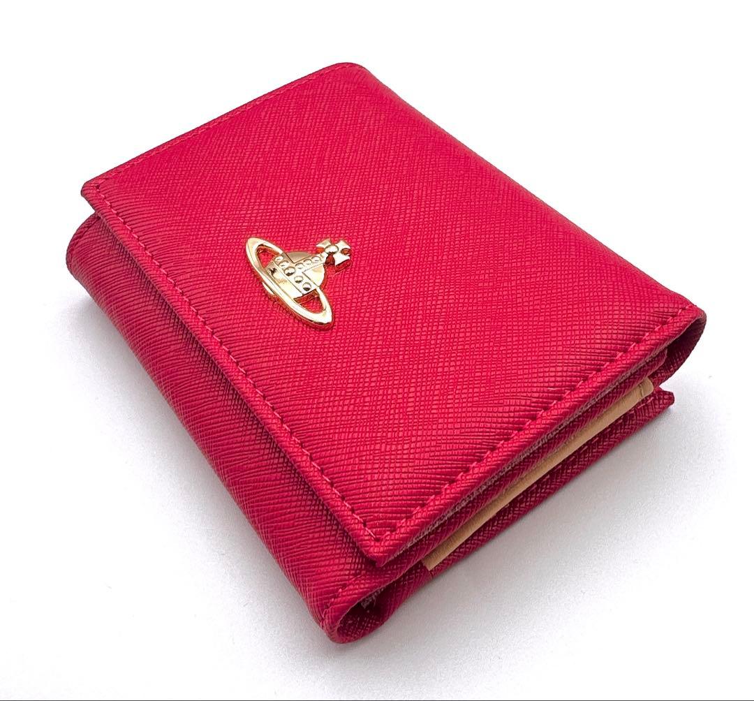 【新品✦希少】Vivienne Westwood 三つ折り財布 ピンク 可愛い