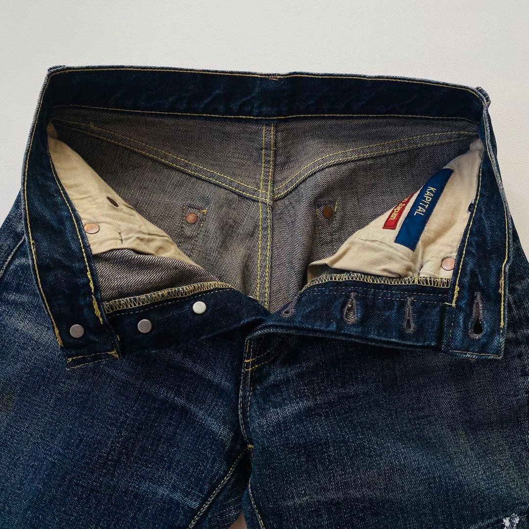 【美品】キャピタル　初期　CAPITAL期　ダメージ加工　リペア加工　ペイント