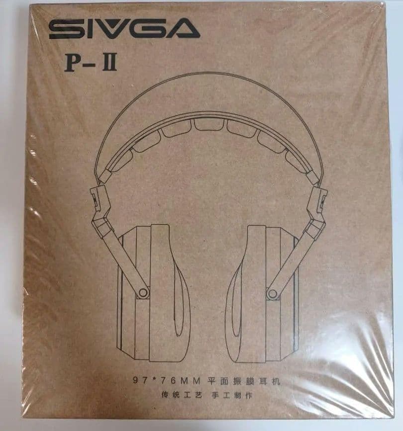 【動作確認のみ】平面磁界駆動 ヘッドホン SIVGA P-Ⅱ