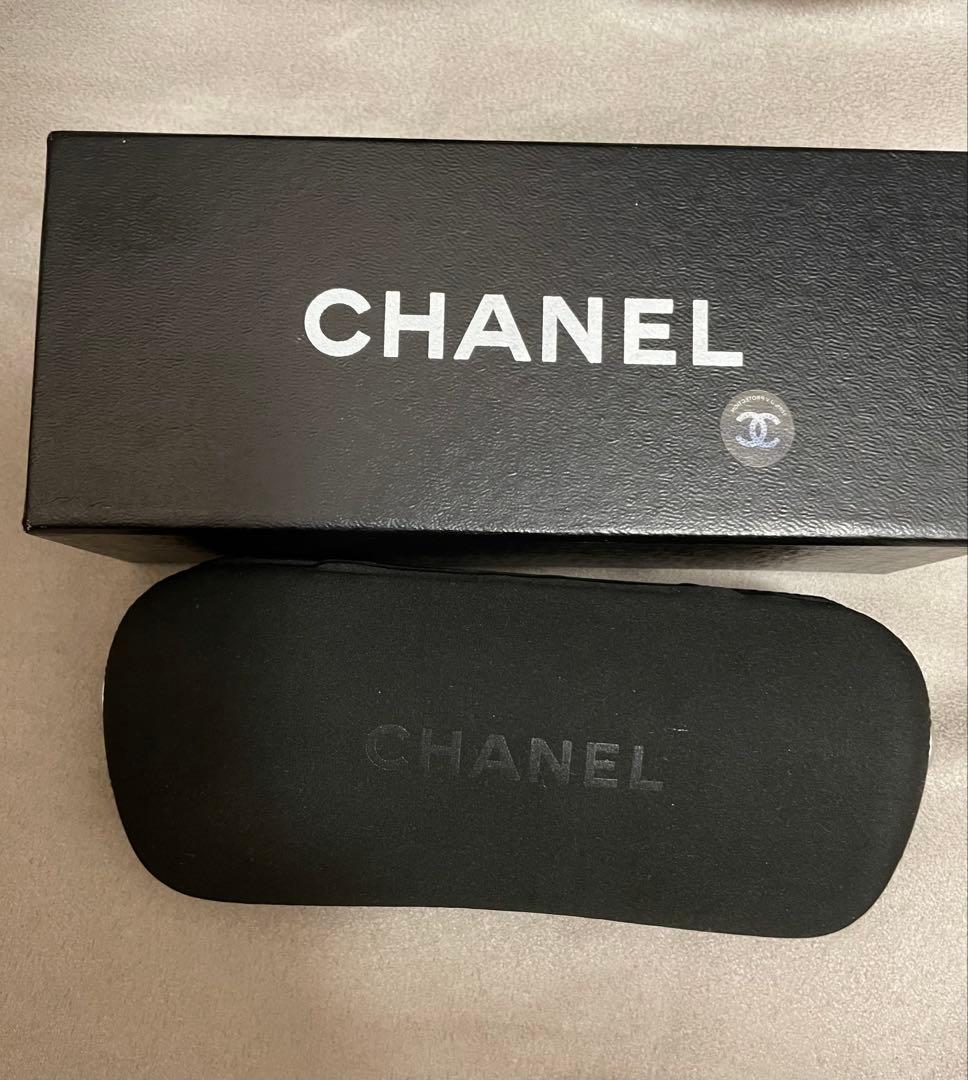 CHANEL サングラス ココマーク 4003 オレンジ リムレス　ヴィンテージ