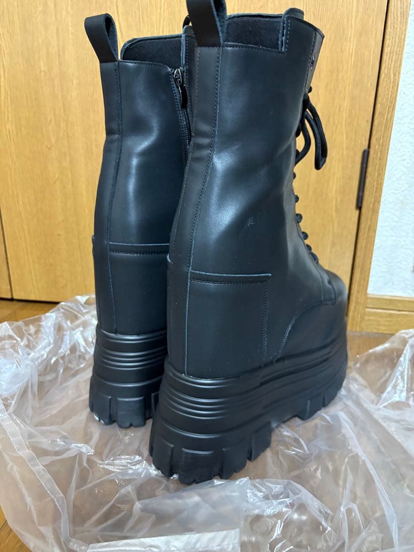 w*r様 厚底ブーツ　シークレットブーツ　コスプレ　+22cm