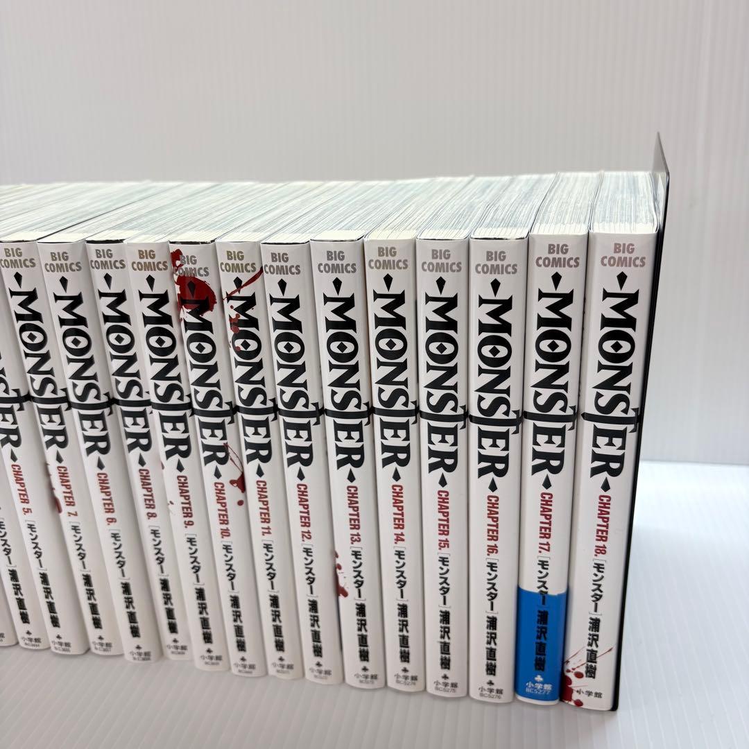 MONSTER 全18巻 完結記念限定BOX 付録完備 浦沢直樹 収納ボックス