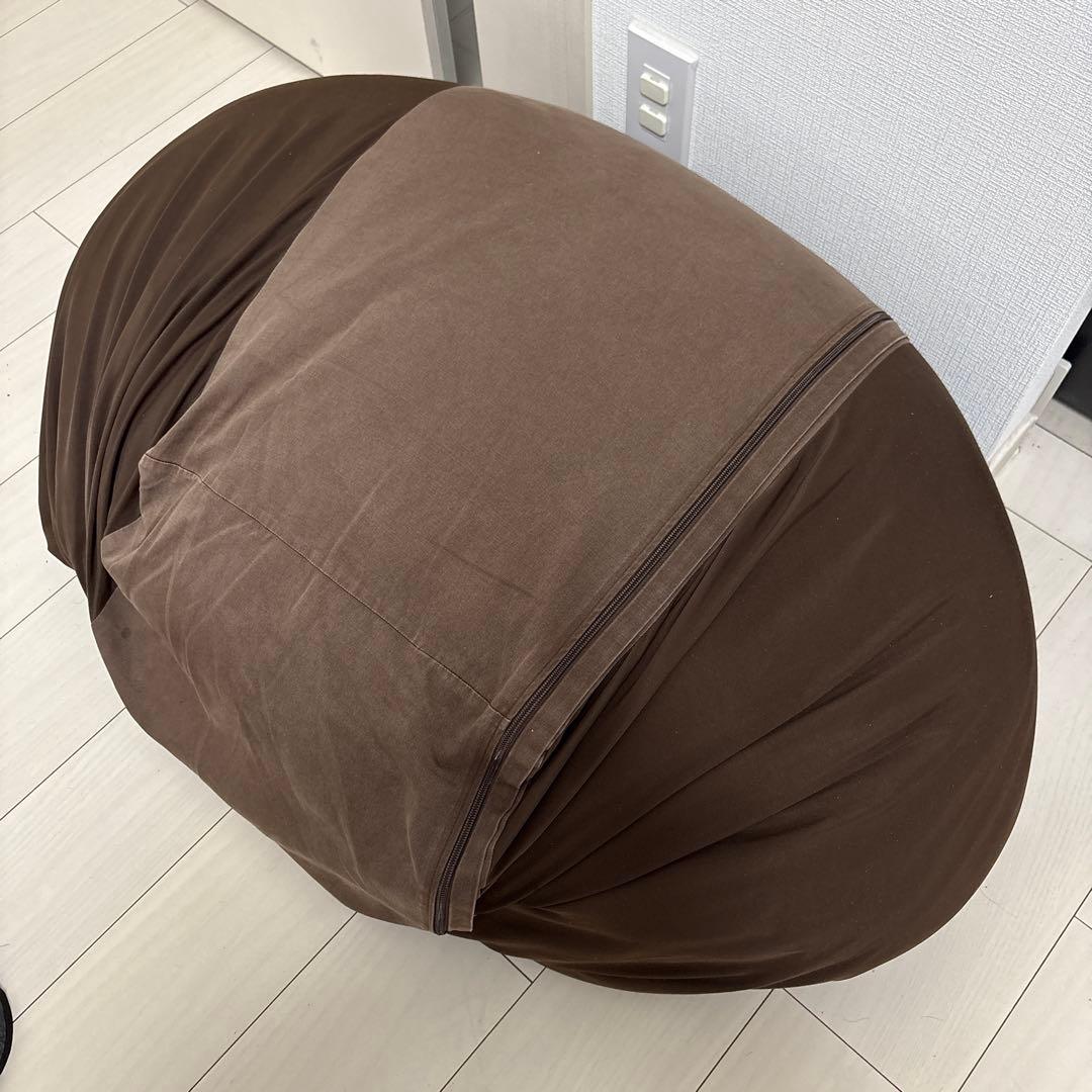 無印良品ビーズクッション ブラウン2個セット