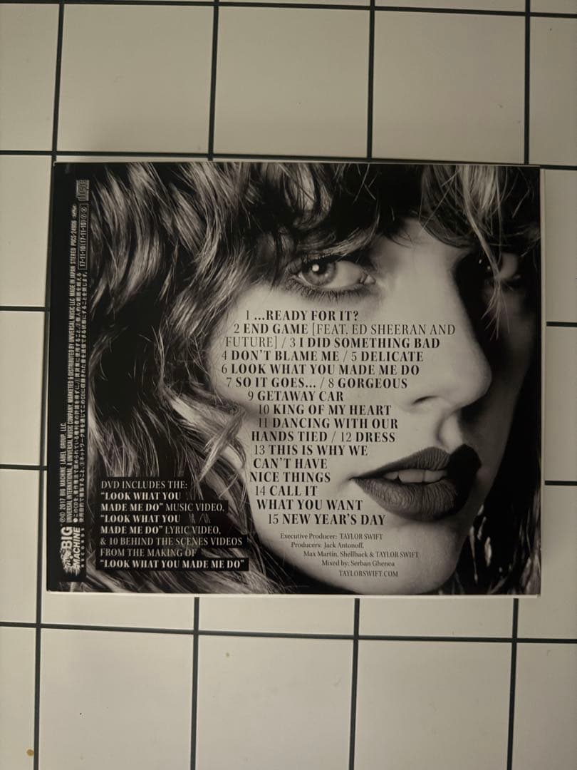 reputation CD＆DVD付き Taylor Swift