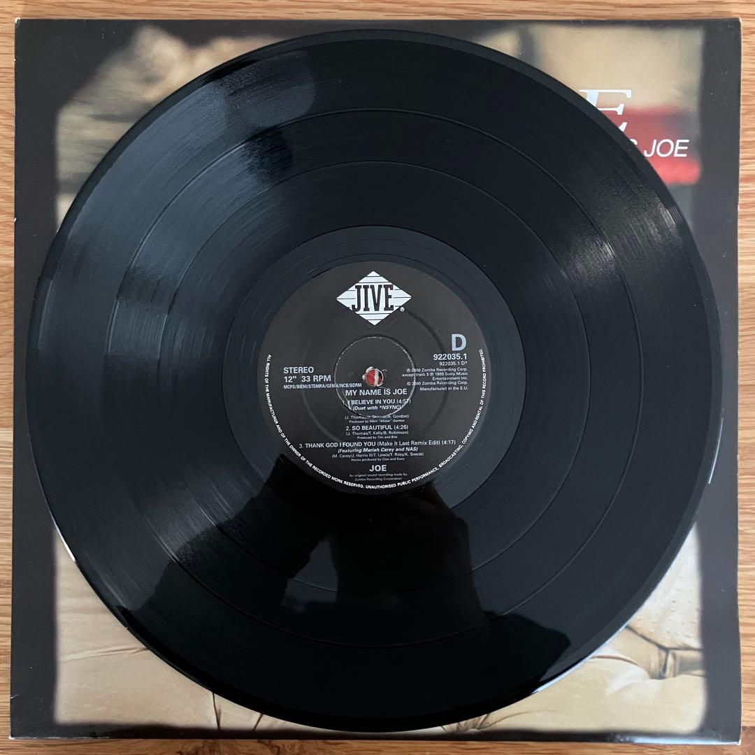 Joe – My Name Is Joe アナログレコード LP