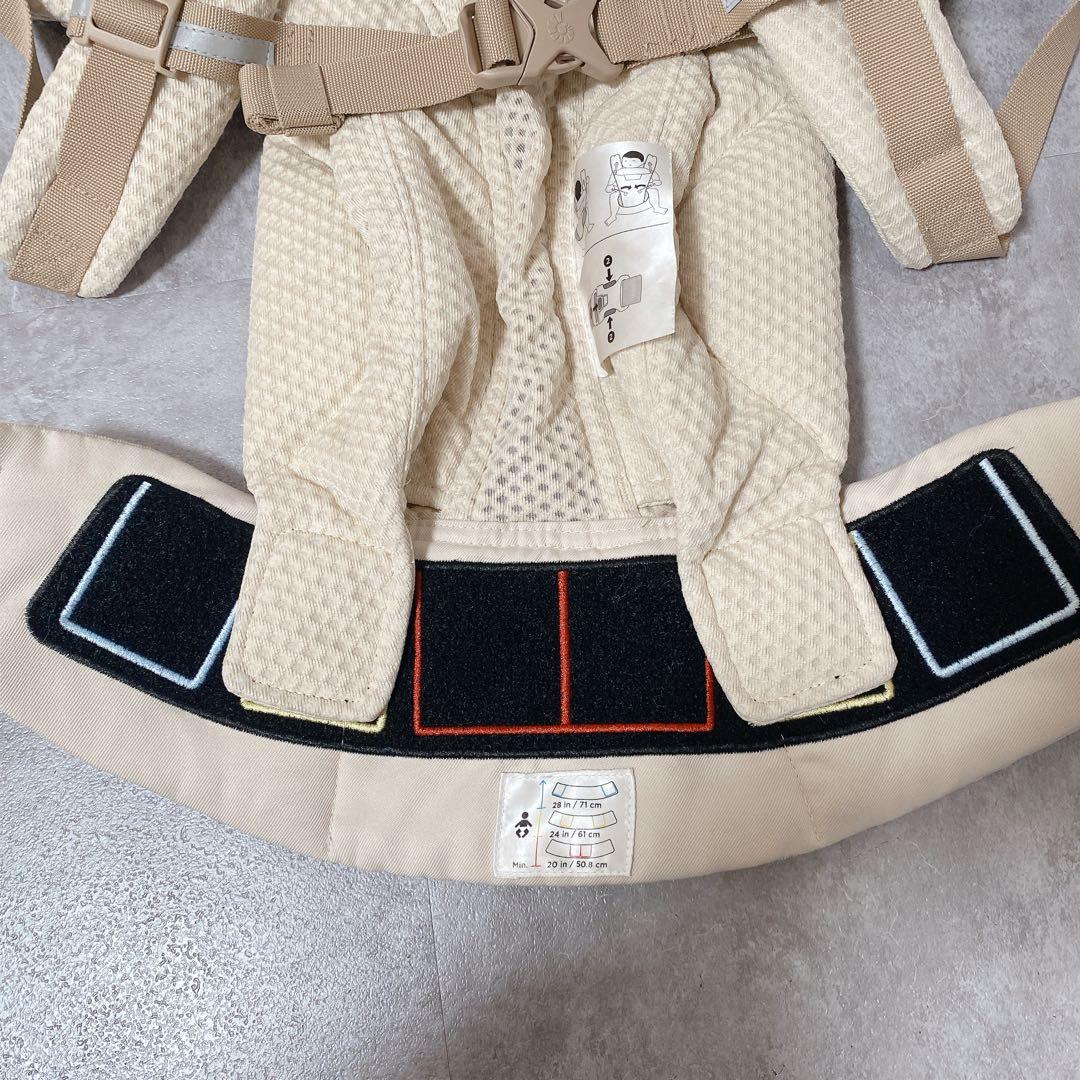 【美品】エルゴ ergo オムニブリーズ 抱っこ紐 ナチュラルベージュ