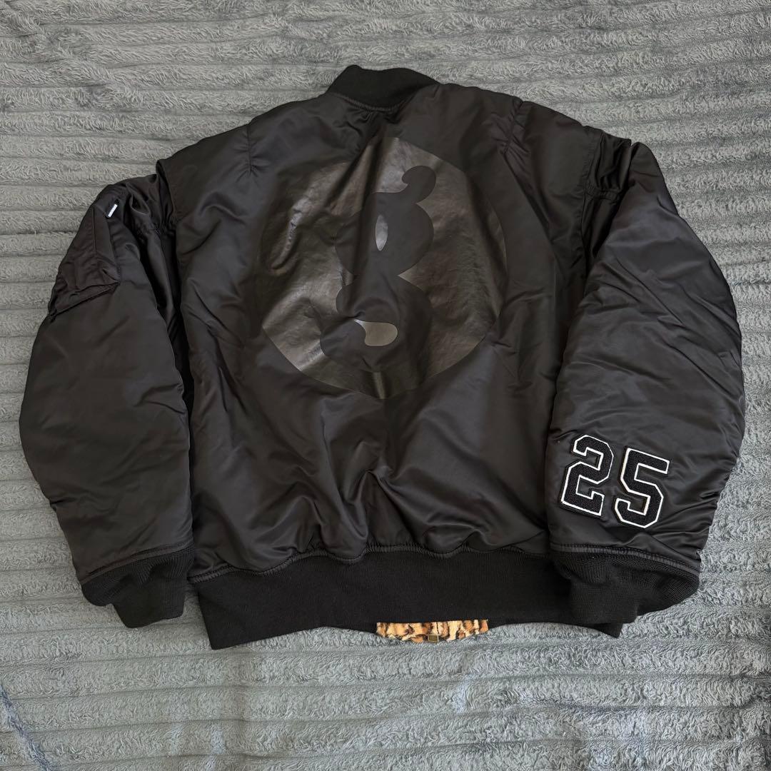 Supreme x GOODENOUGH Reversible MA-1 黒 M
