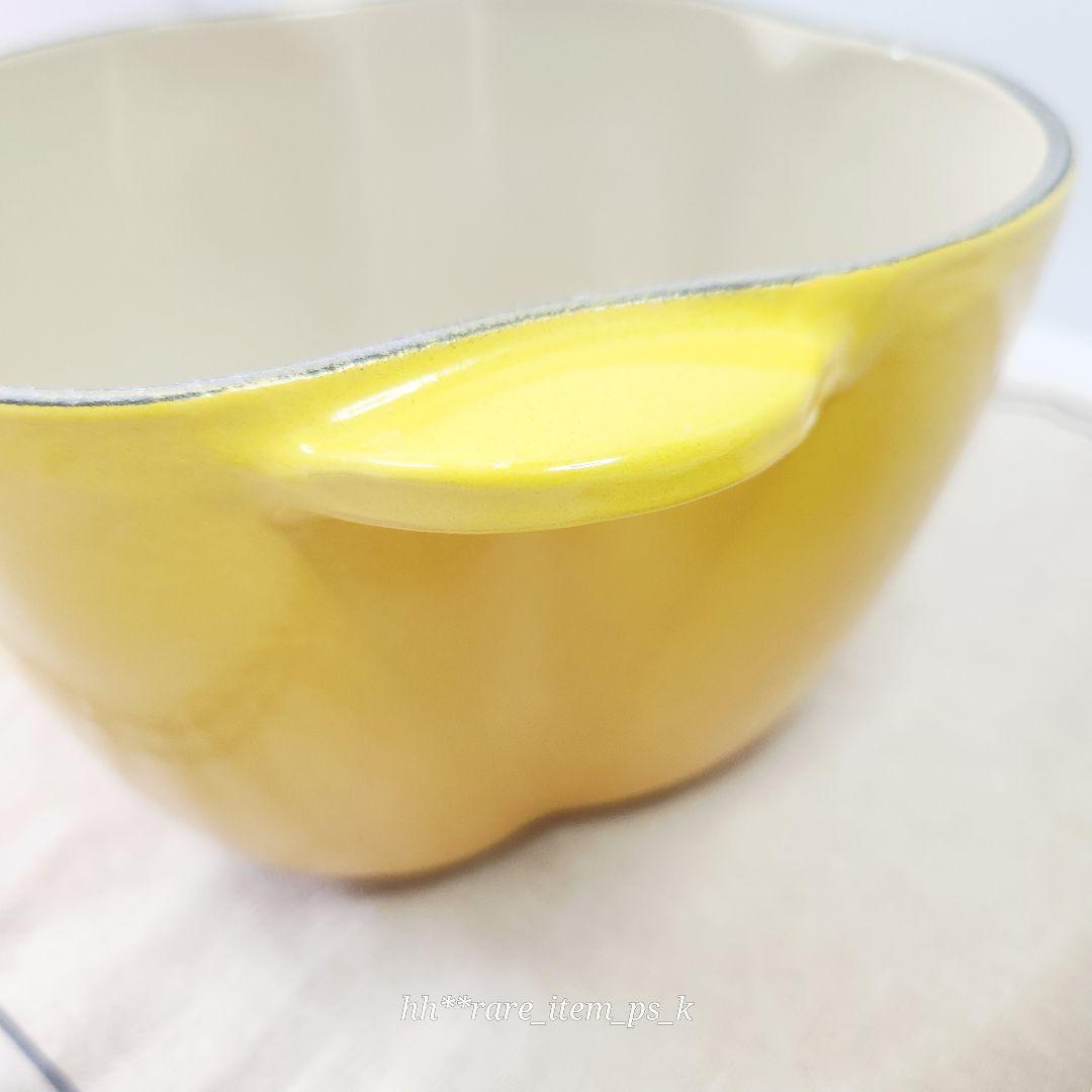 【フォロワー様引5%済】ルクルーゼ ココット パプリカ 鍋 18cm イエロー