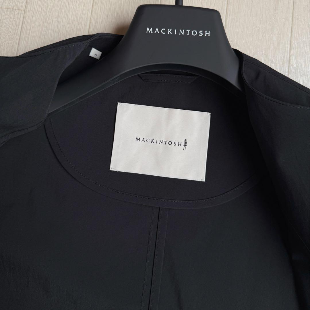 MACKINTOSH HUMBIE ノーカラー コート マッキントッシュハンビー