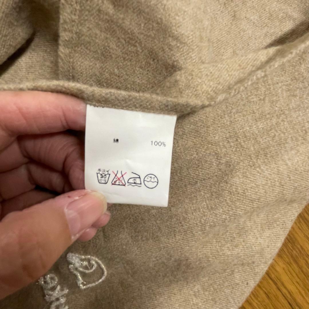ケイスケカンダ　大判ストール　ショール　綿コットンブランケット　お洋服デザイン
