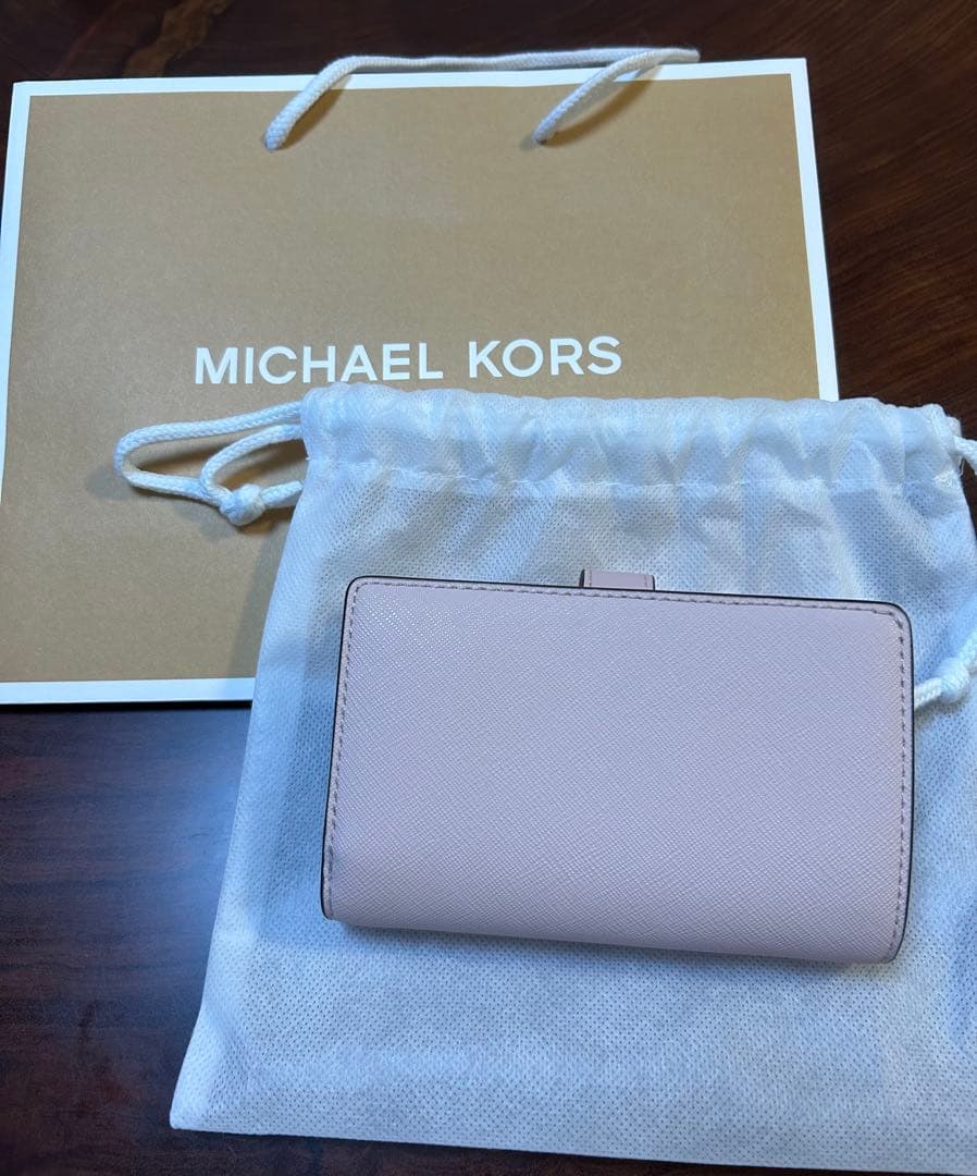MICHAEL KORS ピンク 二つ折り財布