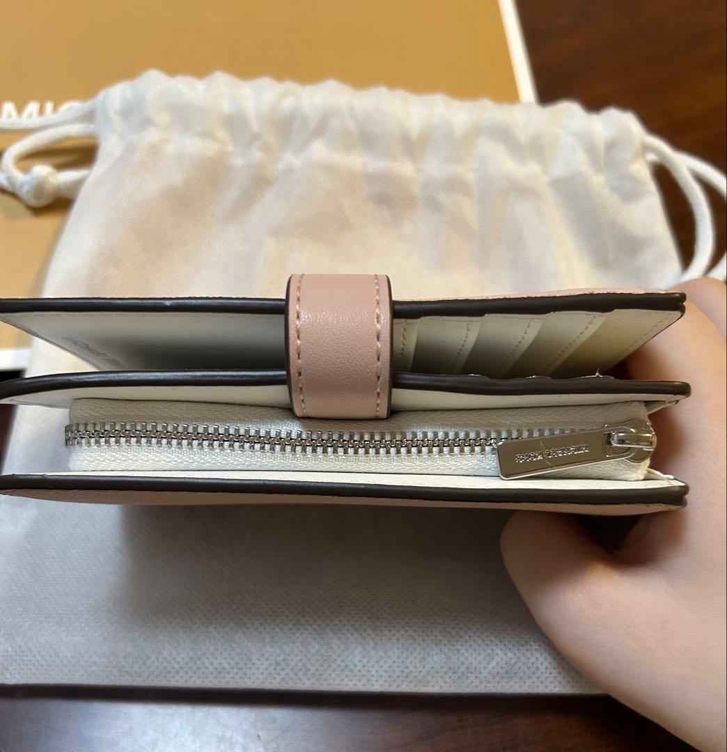 MICHAEL KORS ピンク 二つ折り財布