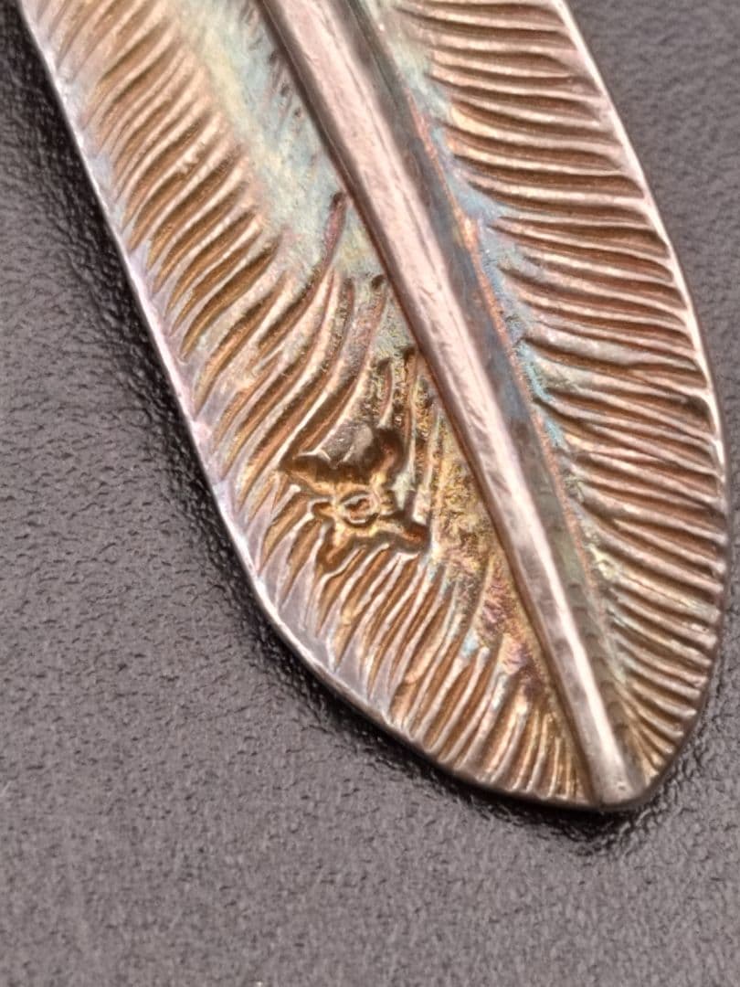 ファーストアローズ フェザーペンダントトップ ターコイズ silver925