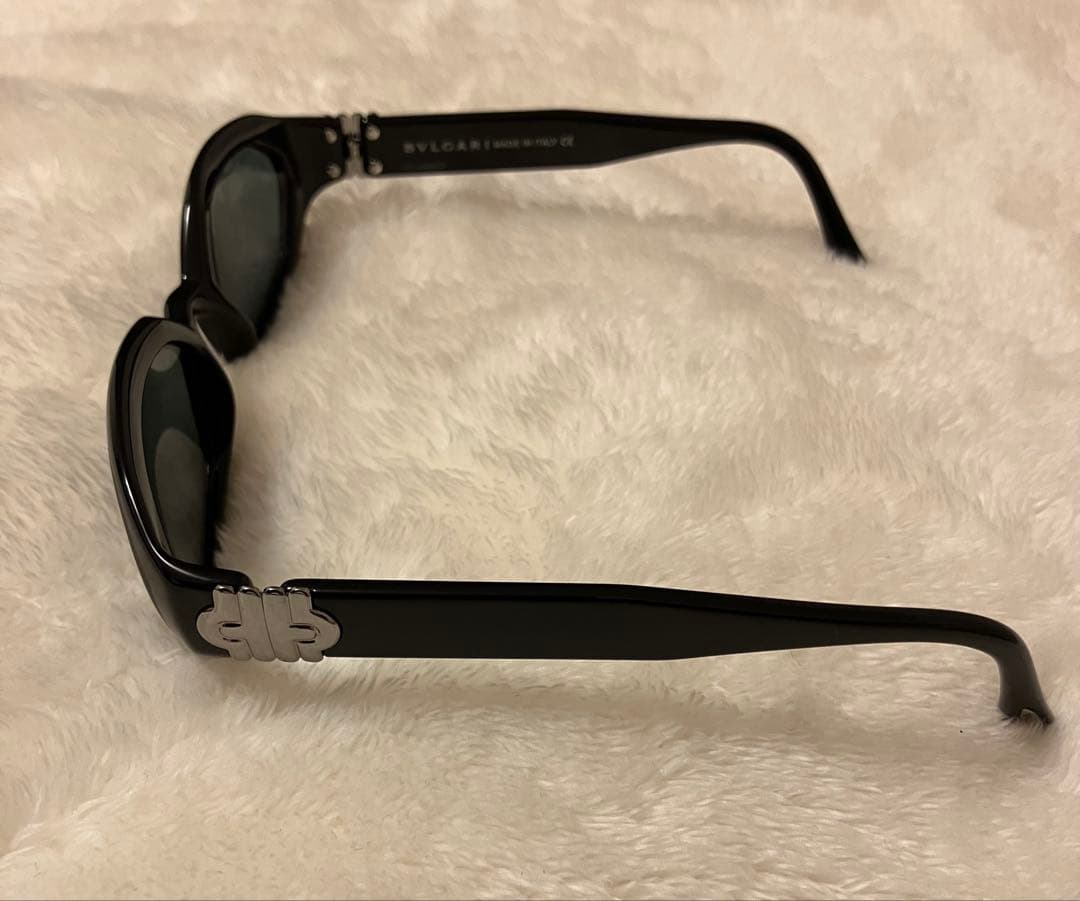 美品！BVLGARI ブルガリ サングラス ブラック パレンテシ