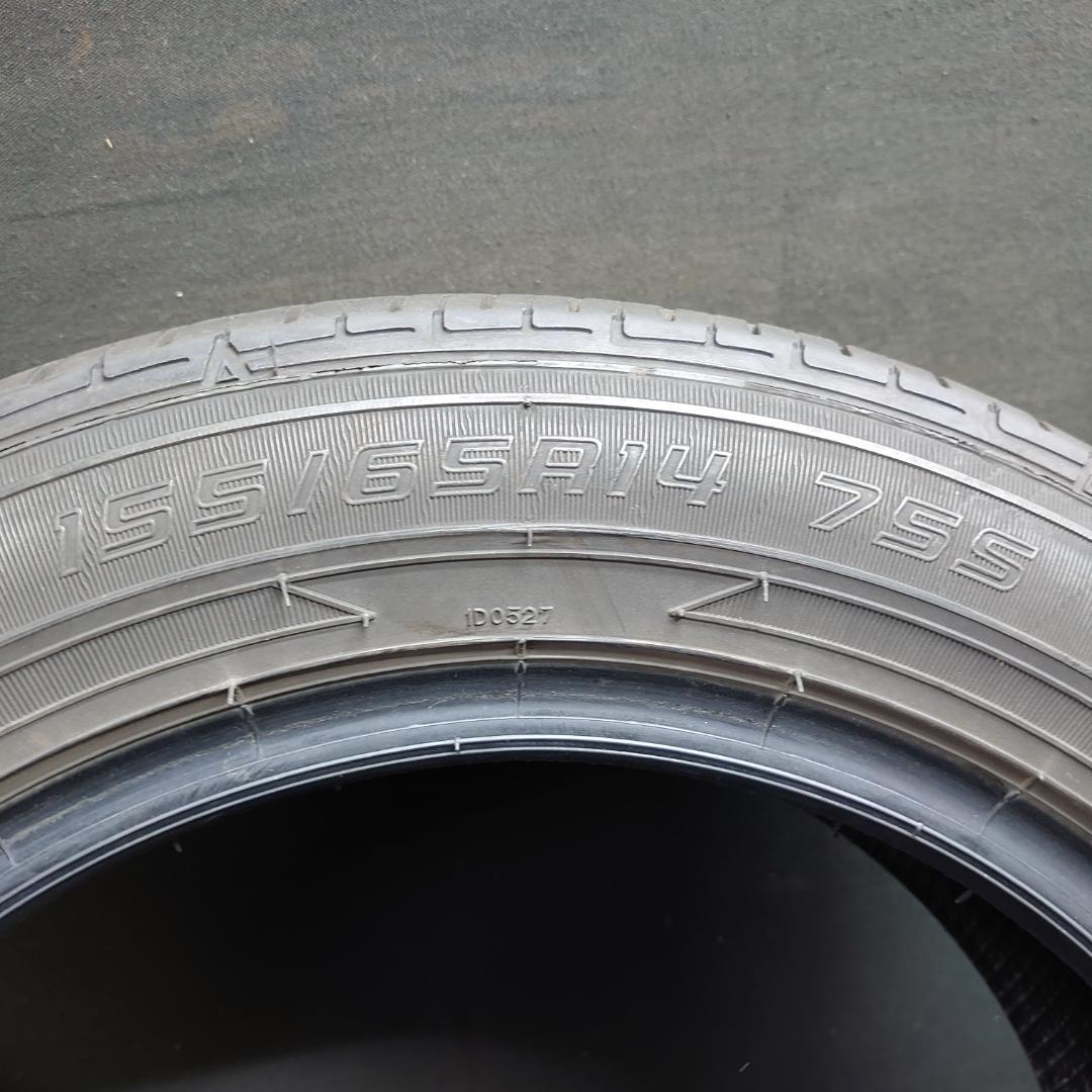 2019年 ダンロップ EC202 155/65R14 4本セット #25111