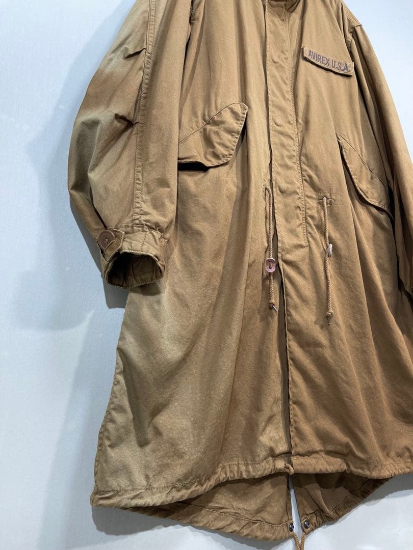 294 AVIREX 2WAY モッズコート キルティング インナーサイズ XL
