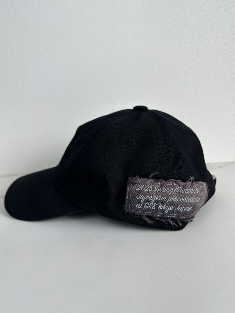 JiyongKim 25ss GR8限定CAP ブラック