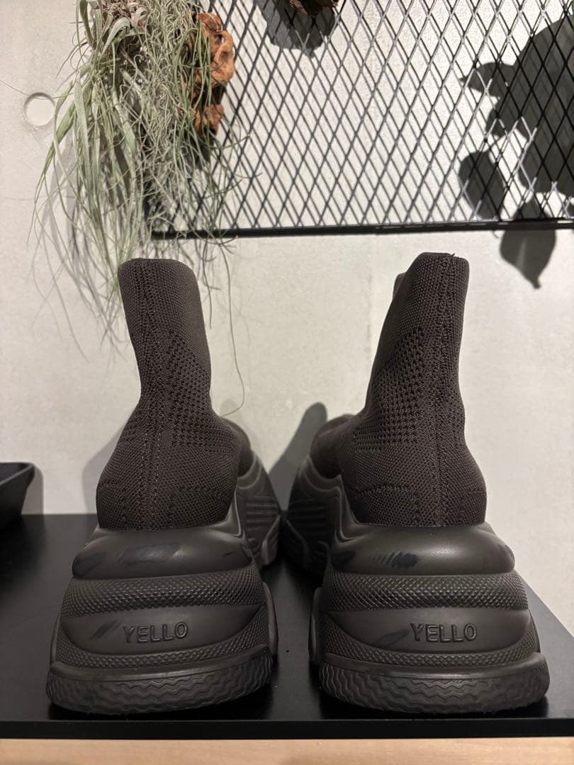 美品！YELLO厚底ブーツBELUGA SHORTBOOTS サイズXL