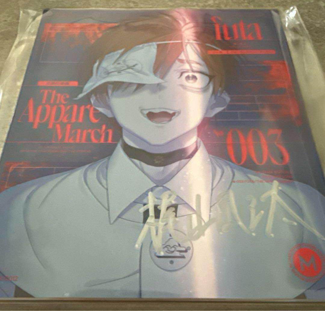 【サイン入り】　ミルグラム　フータ直筆サイン入りCD 天晴行進曲