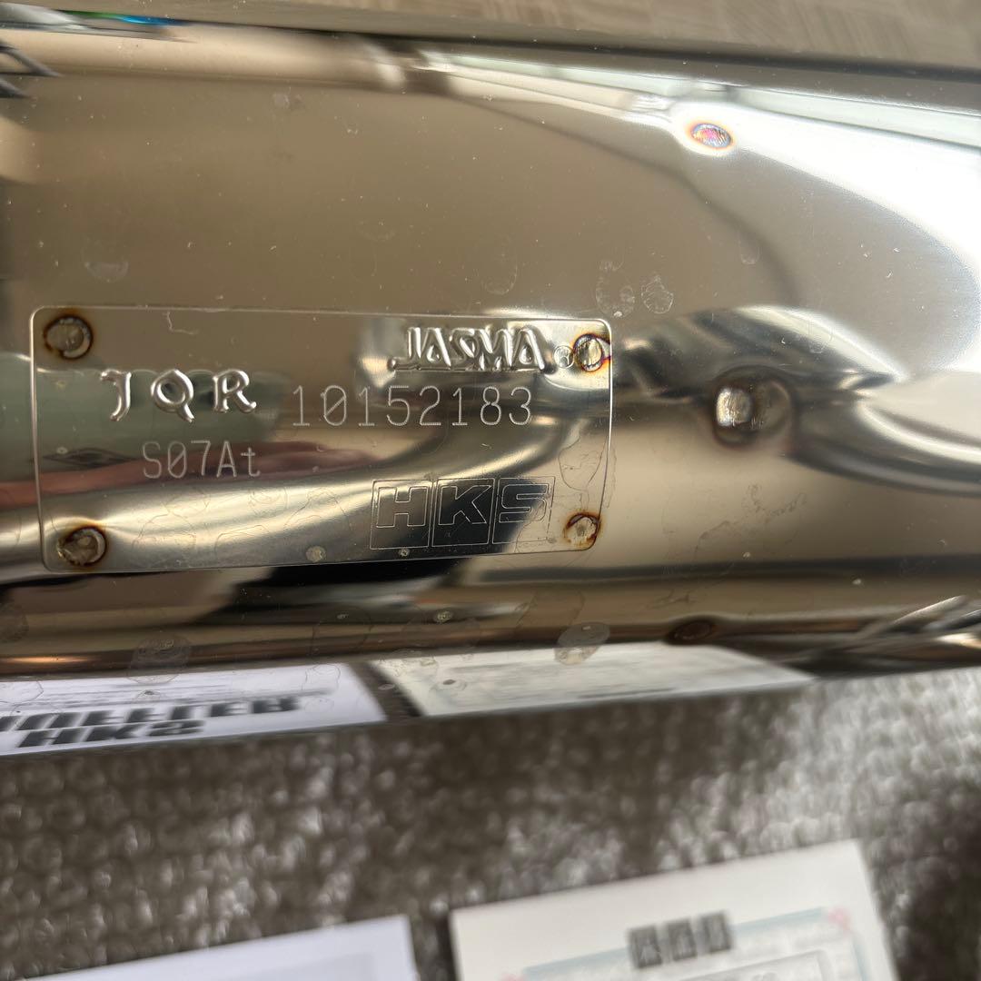 S660 JW5 HKS リーガマックスプレミアムほぼ新品保証書付きマフラー