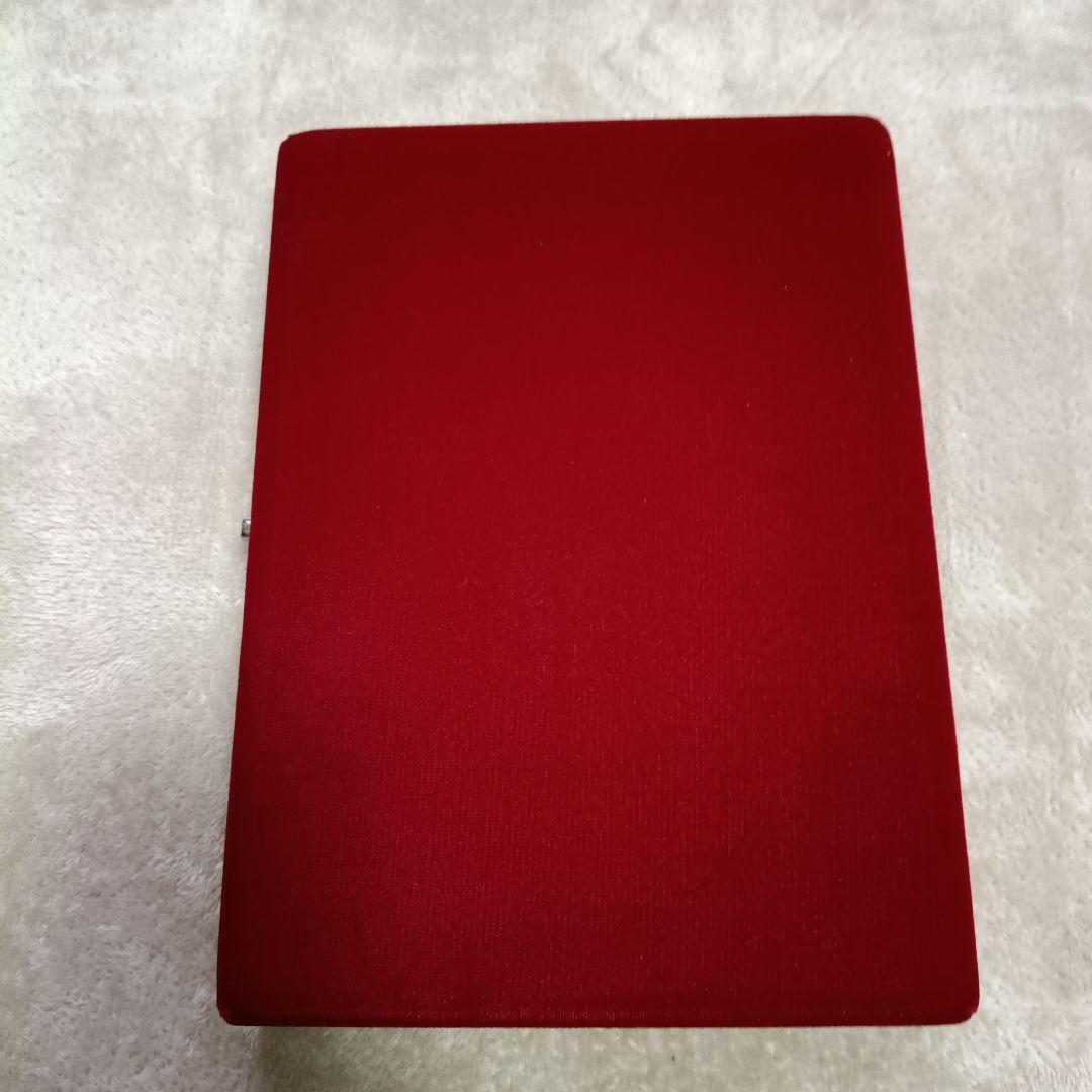 【新品】13弦　琴柱ケース　琴柱入れ　小豆色　赤　　琴