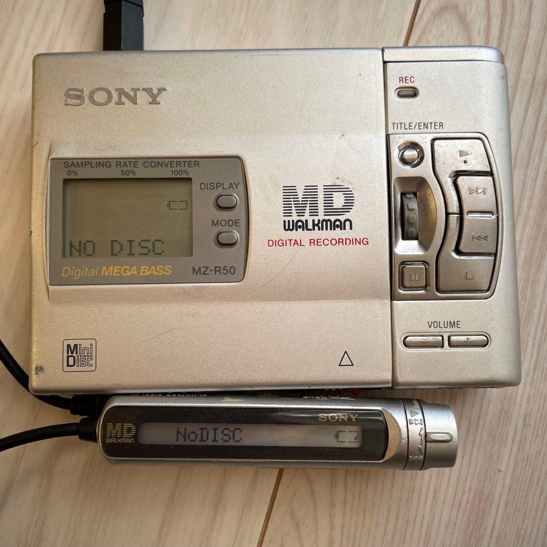 ★SONY MD RECORDER★ MDウォークマン録音★MZ-R50★