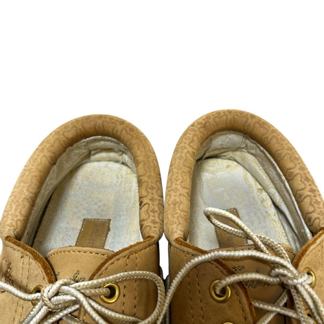 ※1 Timberland 3eye デッキシューズ ヌバック ベージュ