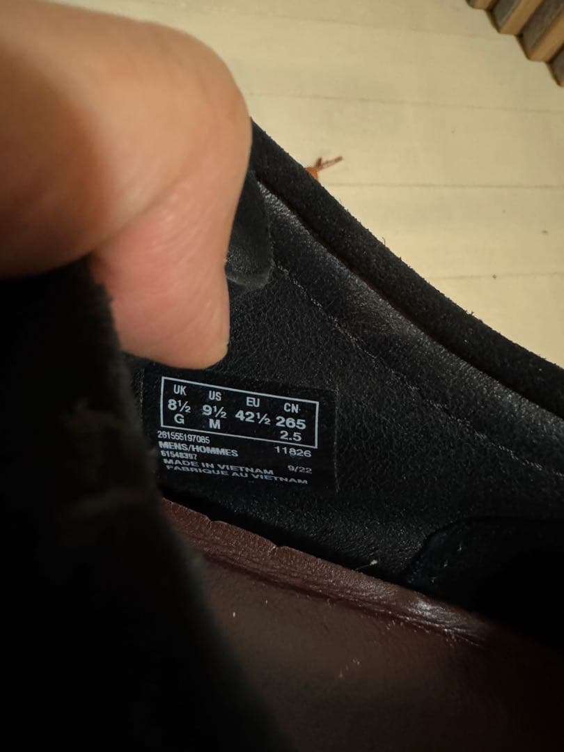クラース ワラビー Clarks Originals ブラック