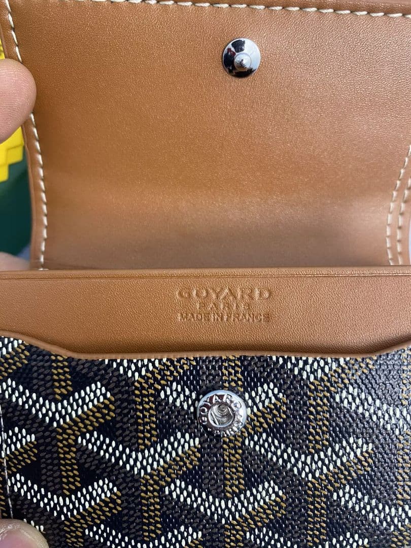 Goyard 二つ折り財布 ブラウン ベージュ