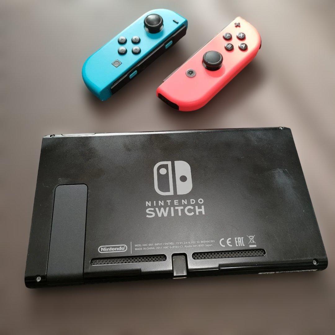 【訳あり】Nintendo Switch 本体 SDカード付き 匿名配送