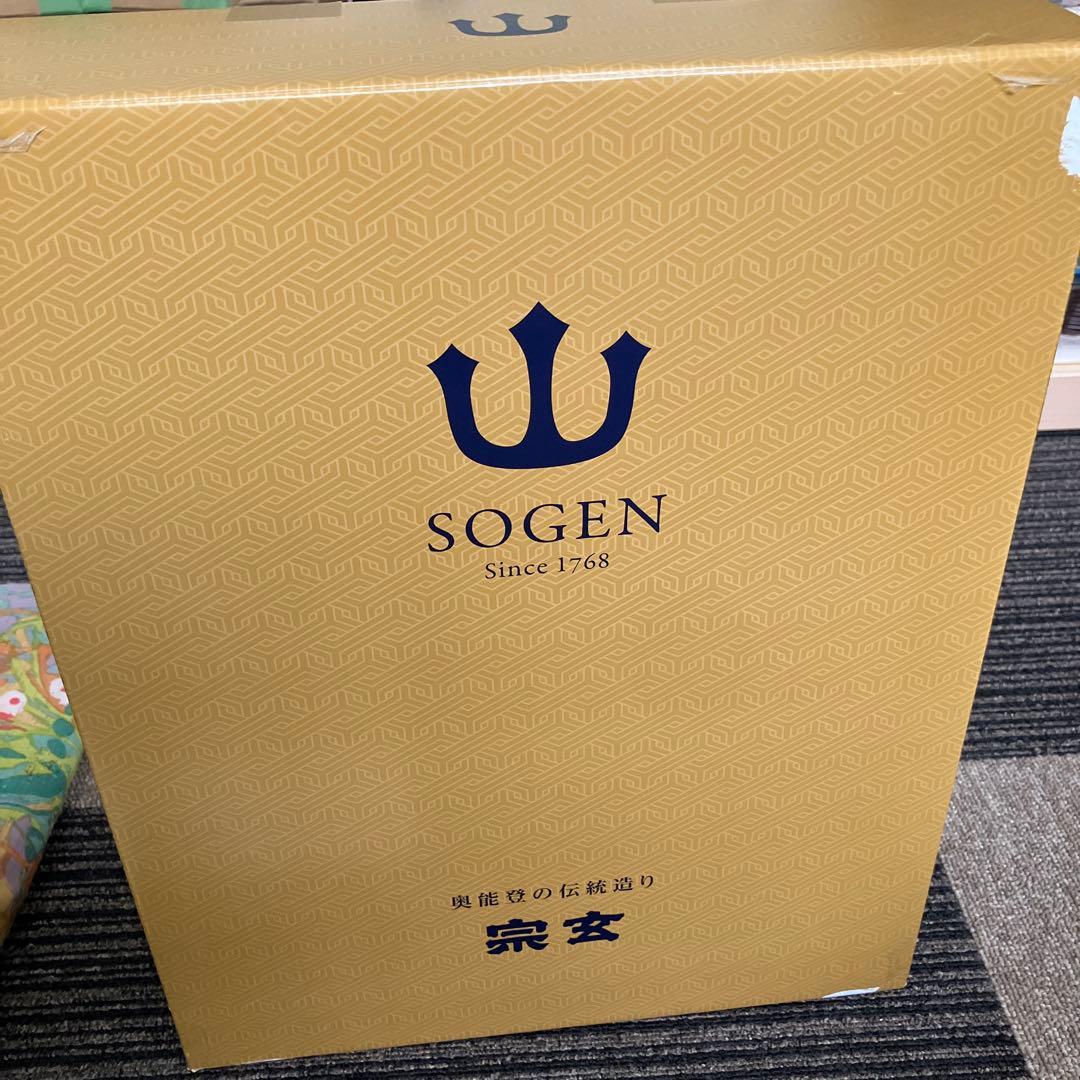 日本酒　石川県珠洲市地酒　宗玄　1.8Ｌ　3本