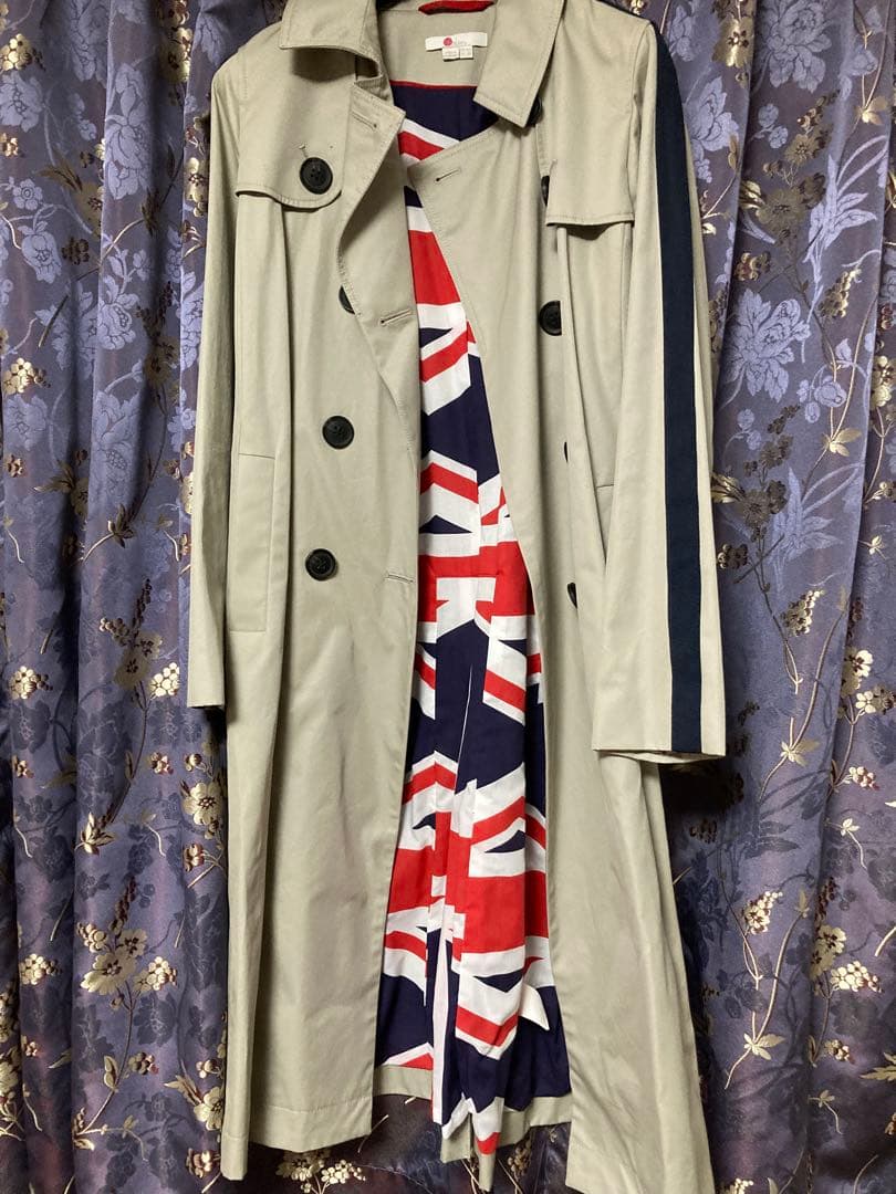 Boden ベージュ トレンチコート UK12R 日本Lサイズ