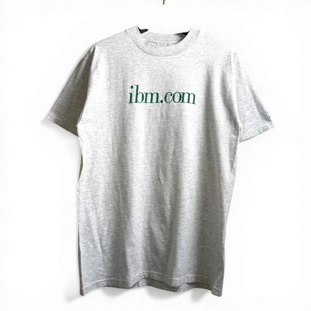 90s Hanes IBM ドットコム 企業ロゴTシャツ H18