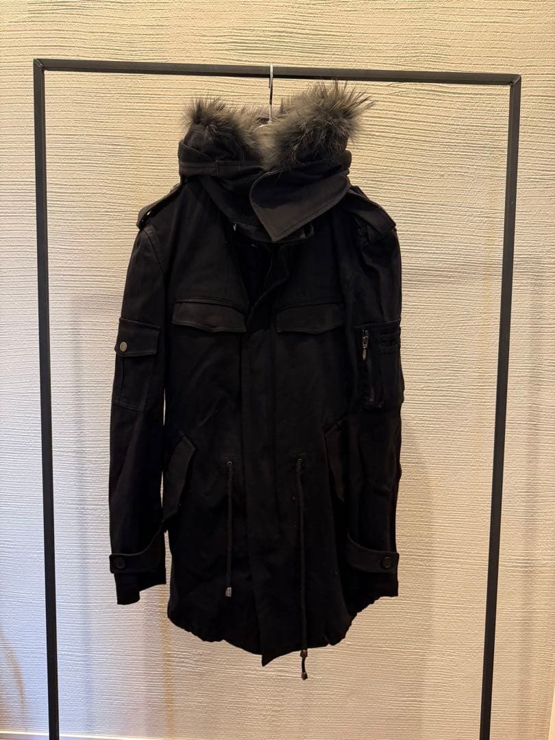 ジャケット・アウター 00s luv maison fur mod coat jacket