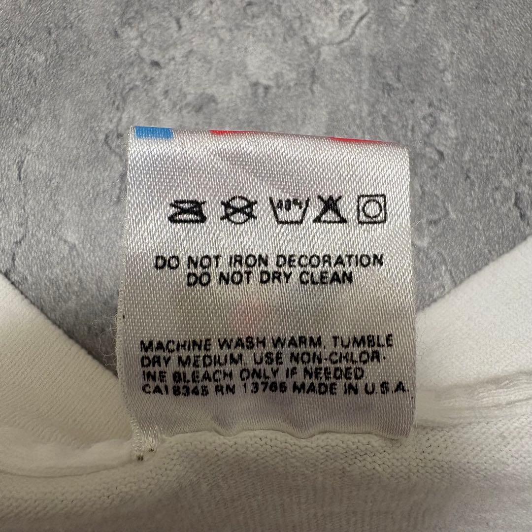 断*イ様 90s USA製 ヴィンテージ　Tシャツ　虹　企業　レインボー　ハート