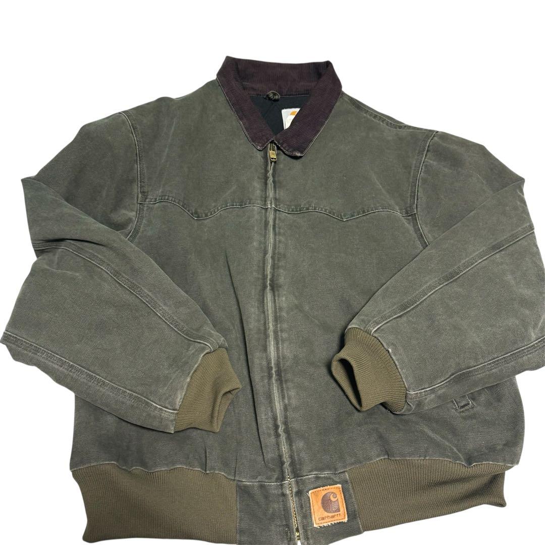 【carhartt】サンタフェジャケット MOS モスグリーン