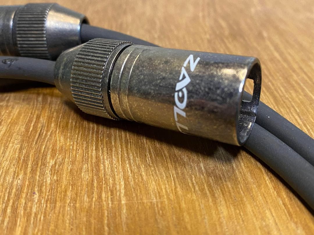 ZAOLLA AES/EBU XLR キャノン ケーブル 90cm 2本セット