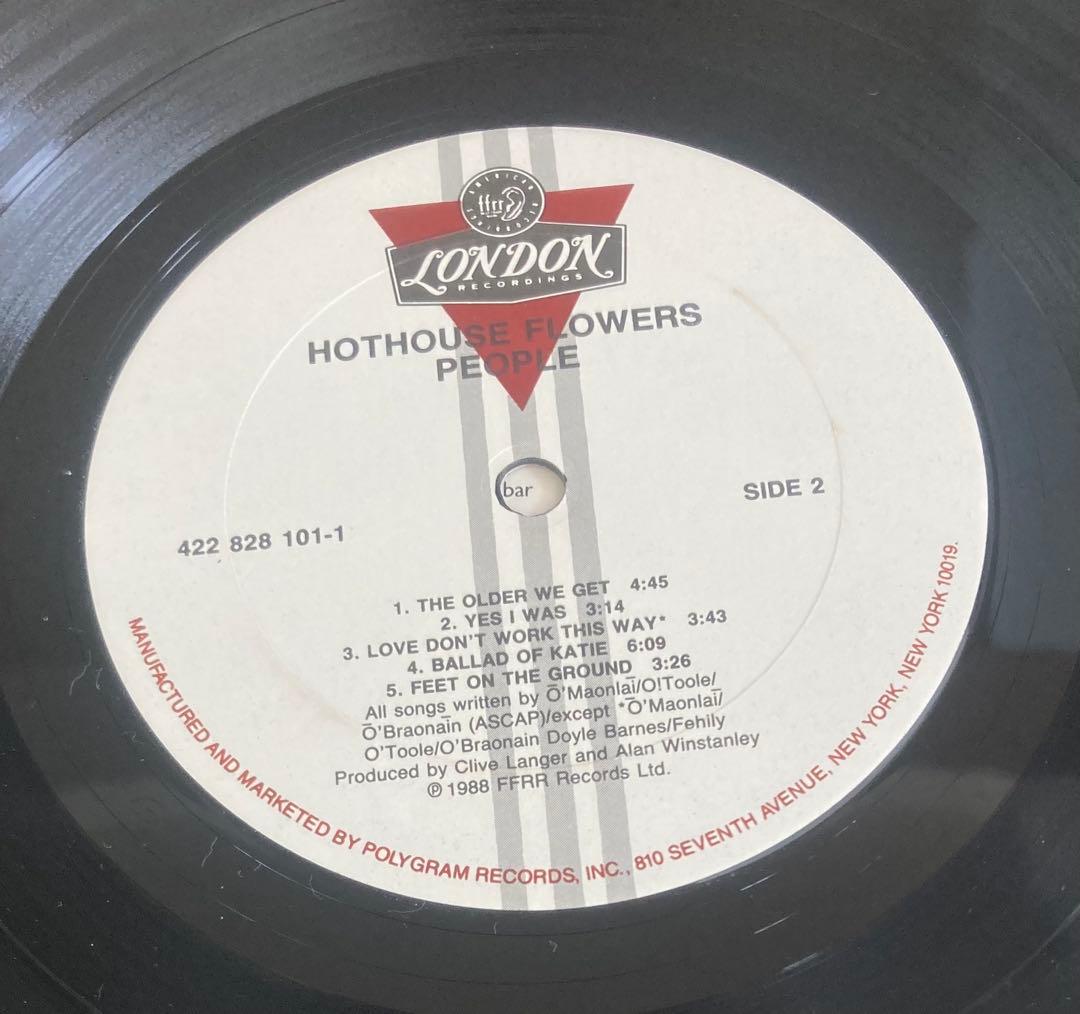 ◾️高音質️USオリジナル盤■HOTHOUSE FLOWERS / ホットハウスフ