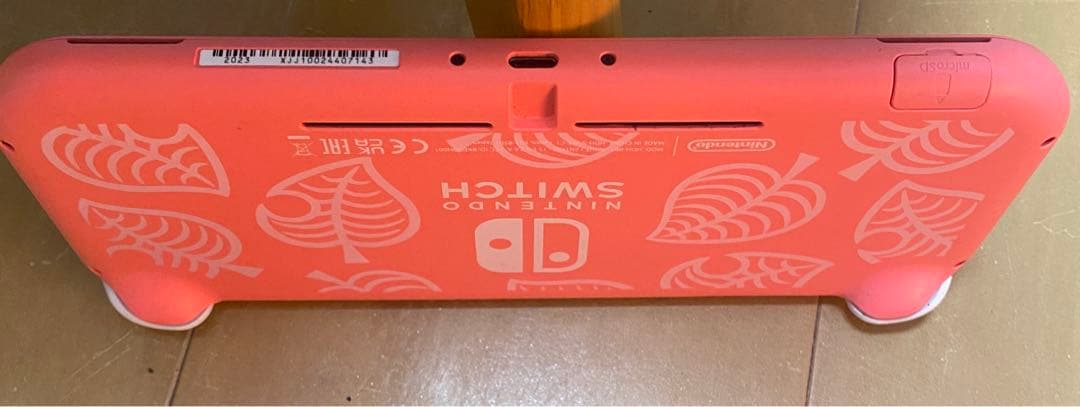 Switch Lite どうぶつの森デザイン ※ジャンク品　電源が付きません