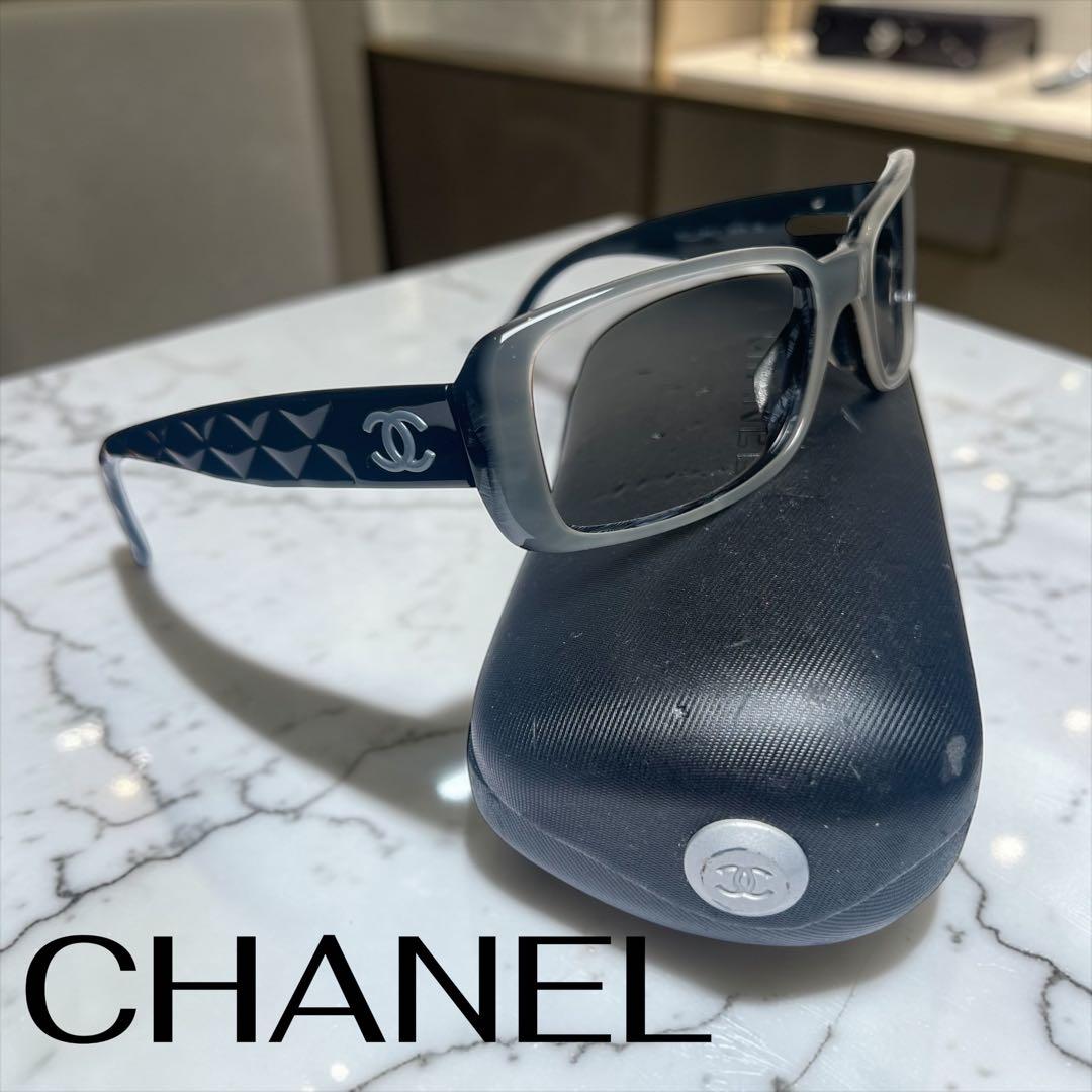 CHANEL シャネルココマーク　カメリア　サングラス　メガネフレーム