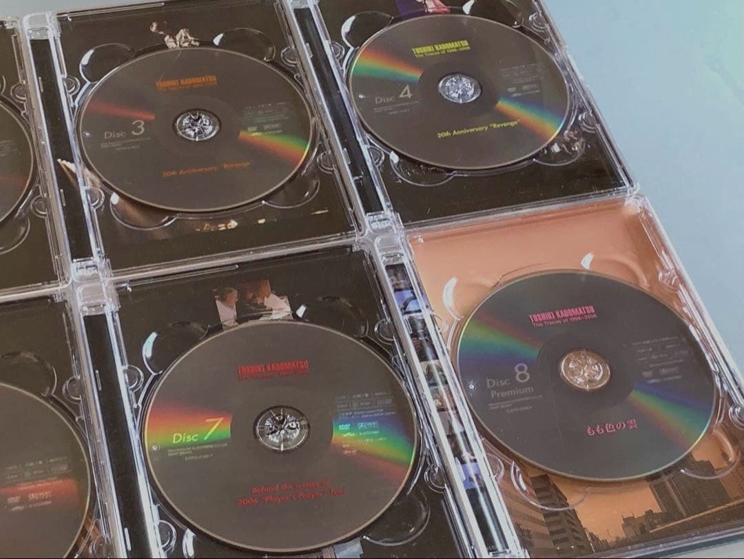 角松敏生 The Traces of 1998-2006 DVD 8枚組