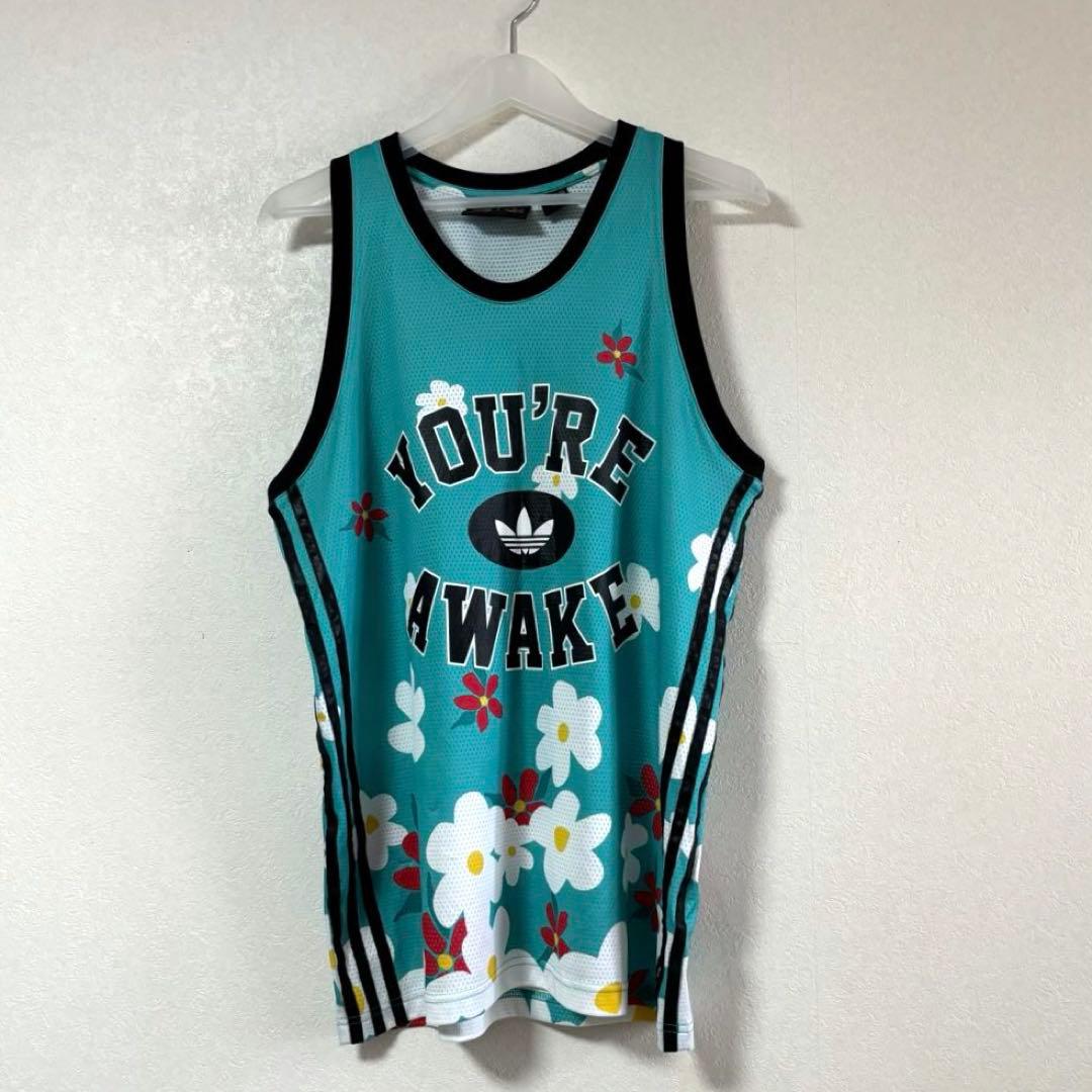 adidas × PHARRELL タンクトップ　ジャスティンビーバー着用　XL