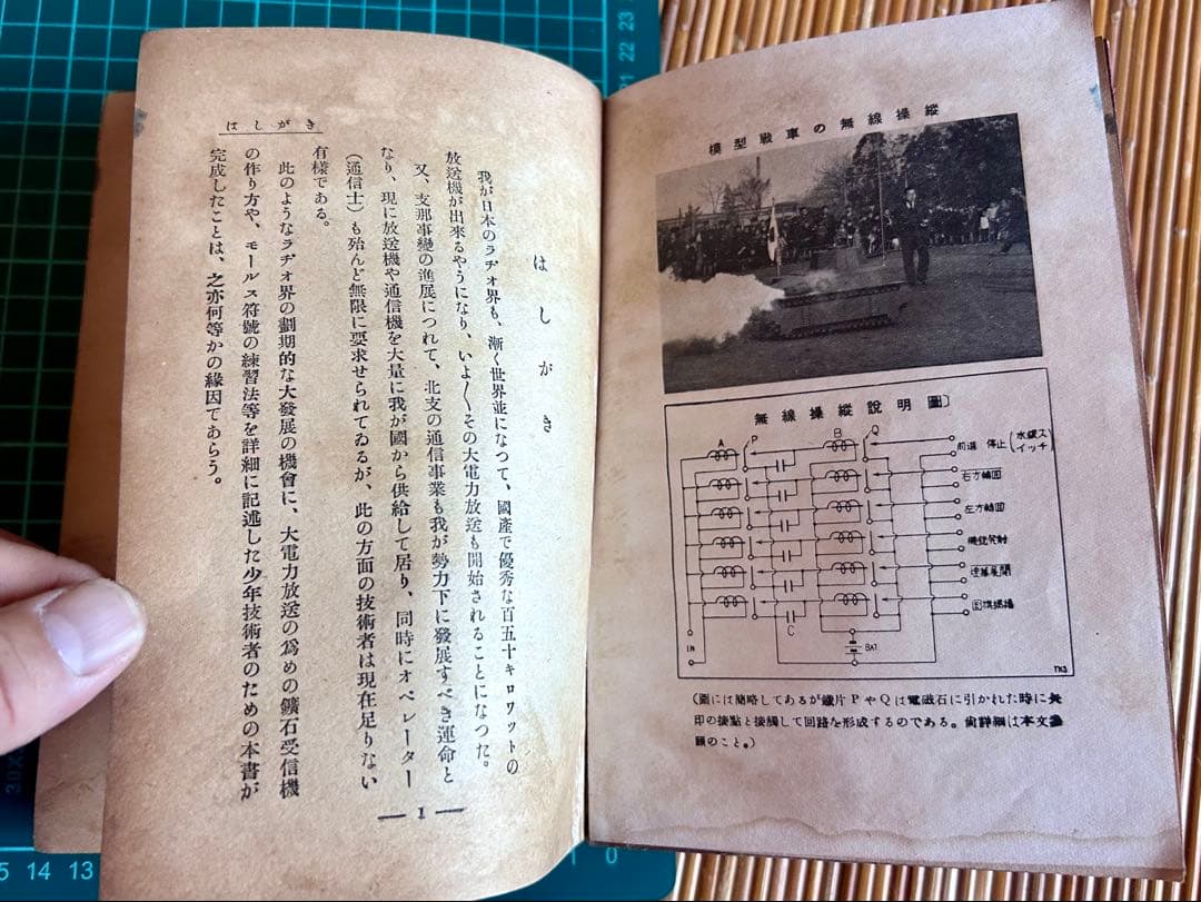 ラヂオの作り方と其の応用工作 古澤國一郎 著 誠文堂新光社 昭和16年発行